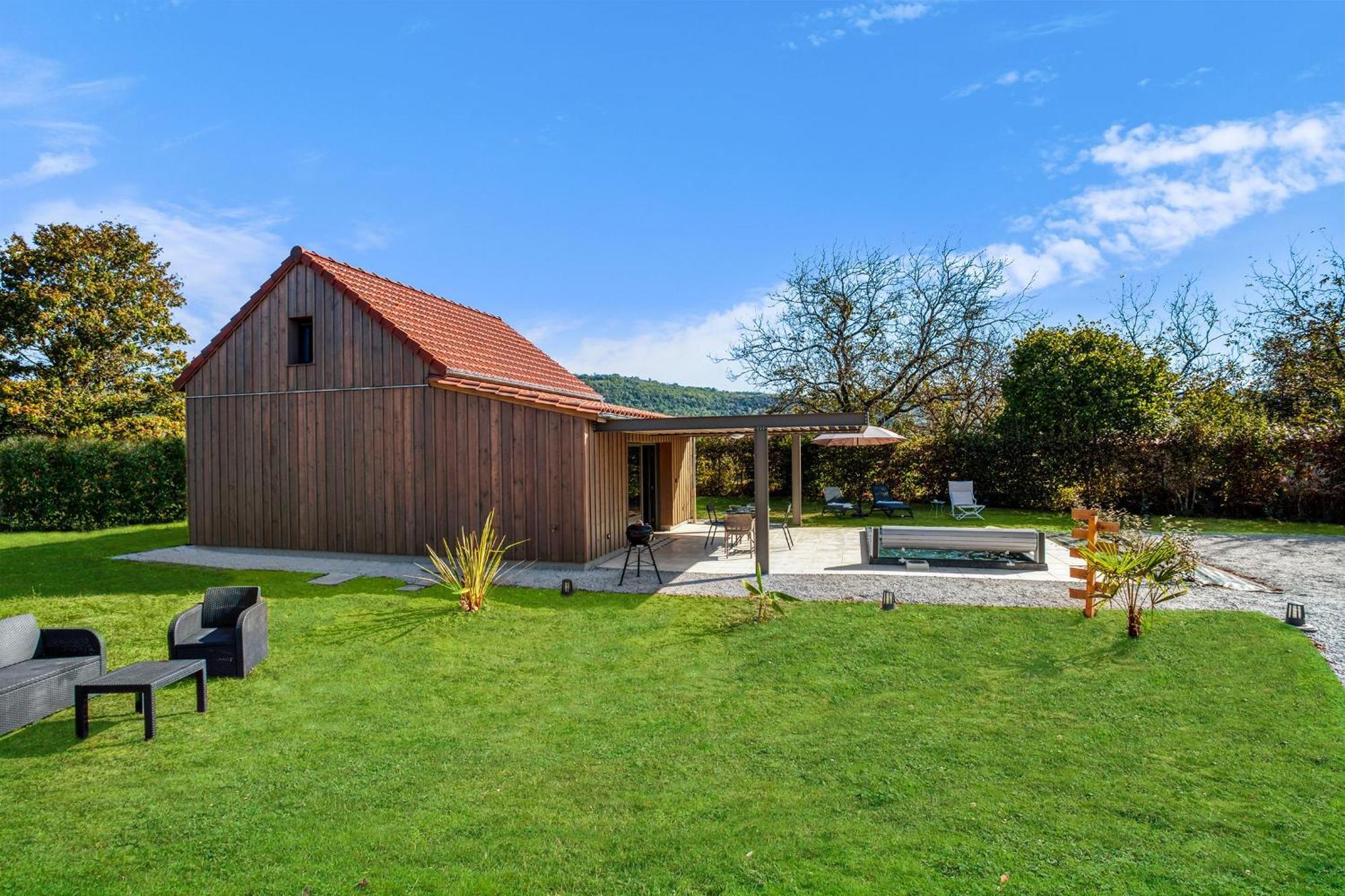 La Plaine Aux Etoiles - Maison Individuelle Avec Piscine Balneo Privative Et Jardin Домм Екстер'єр фото