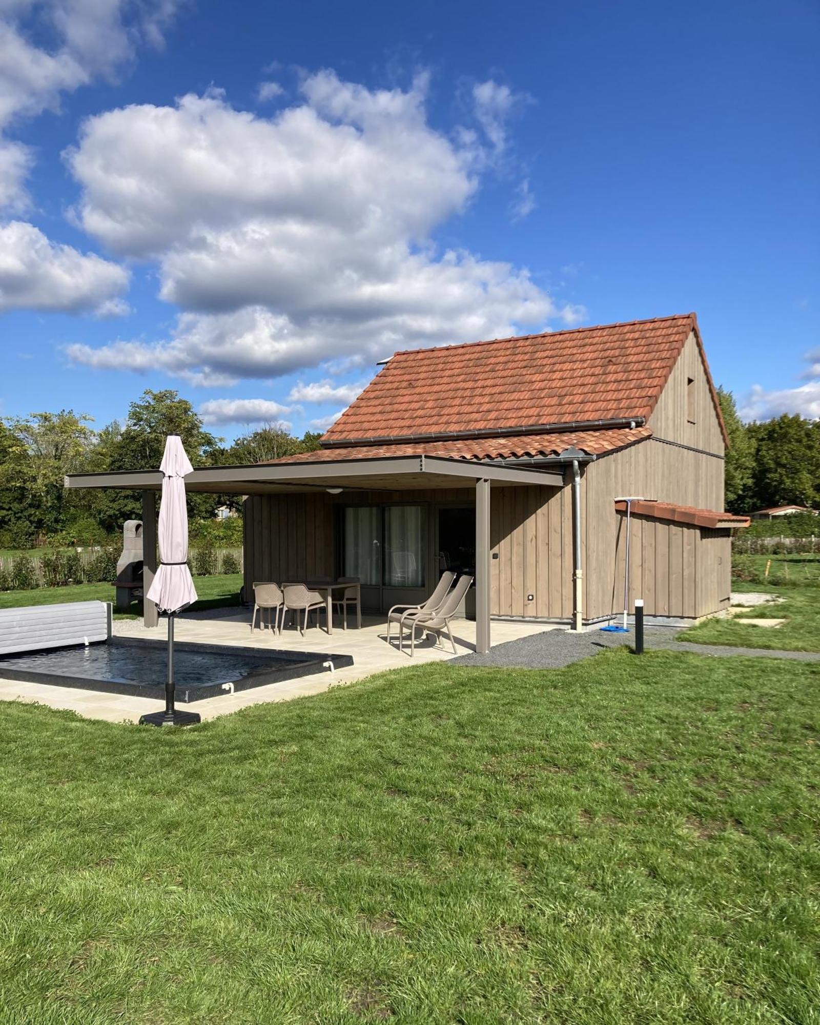 La Plaine Aux Etoiles - Maison Individuelle Avec Piscine Balneo Privative Et Jardin Домм Екстер'єр фото
